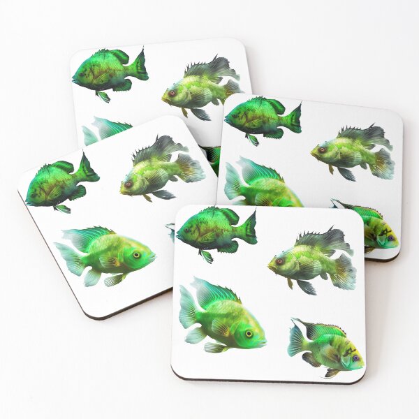 Item preview, Beautiful Green Fish Set : Dream Fish Pack designed and sold by Ameripensia.