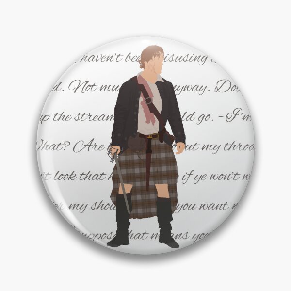 Item preview, Jamie Fraser - Outlander designed and sold by chaoticdoodlery.
