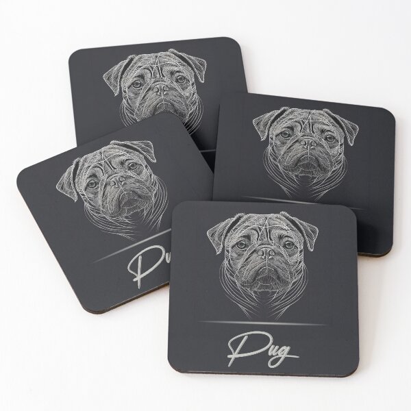 Item preview, Elegant Pug designed and sold by Best-Breeds.