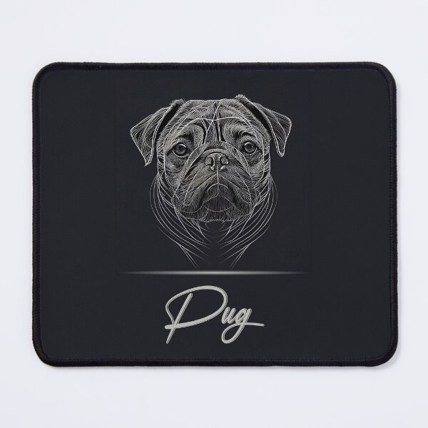Item preview, Elegant Pug designed and sold by Best-Breeds.