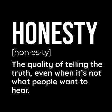 Artwork thumbnail, Honesty: Telling the Truth, Even When It's Inconvenient by SimpliText