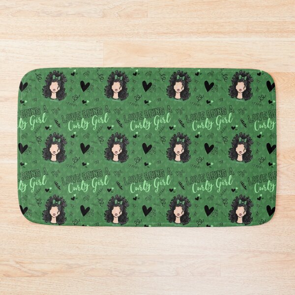 Item preview, Love Being a Curly Girl (Black) designed and sold by Curly-Cuties.