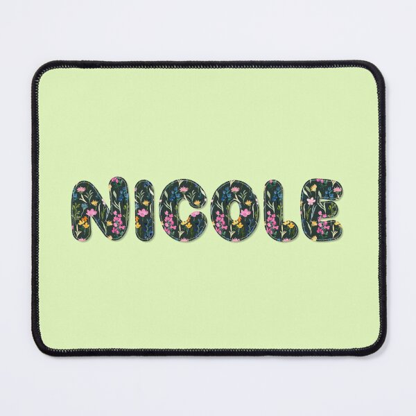 Item preview, Nicole name, Nicole go green! designed and sold by Danylo Mikhnievych.