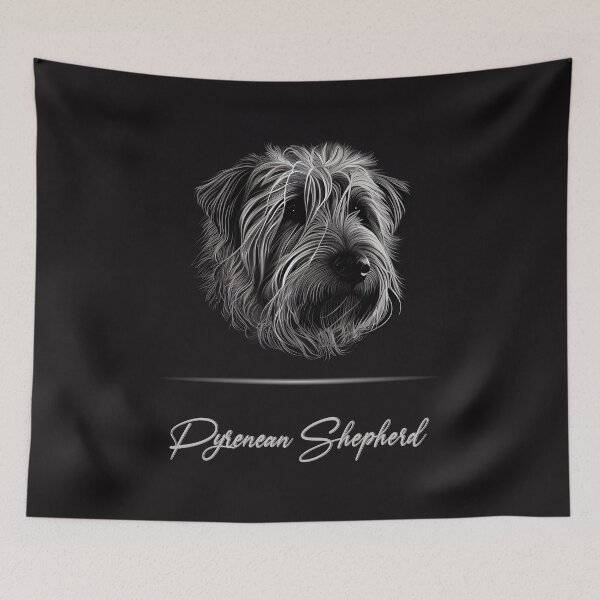 Item preview, Pyrenean Shepherd Portrait designed and sold by Best-Breeds.