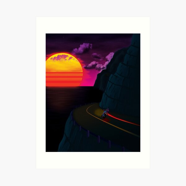 Pacific Highway Art Print