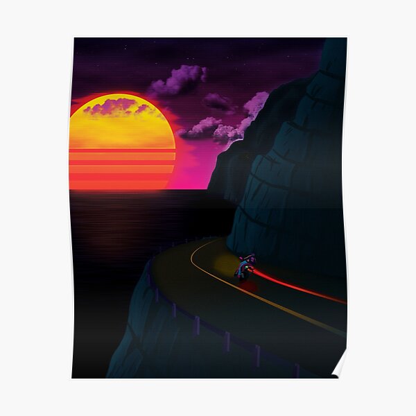 Autoroute du Pacifique Poster