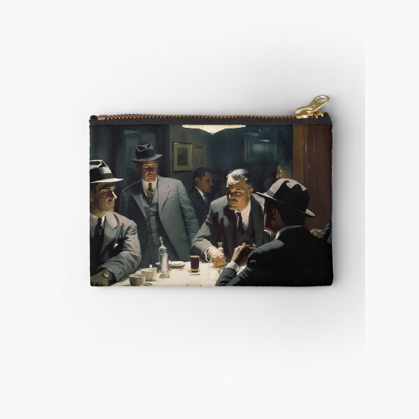Item preview, Gangster gathering art designed and sold by Lonesomefolk.