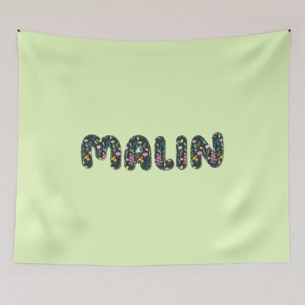 Item preview, Malin name, Malin go green! designed and sold by Danylo Mikhnievych.