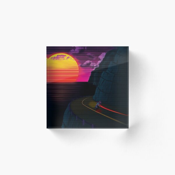 Pacific Highway Acrylic Block