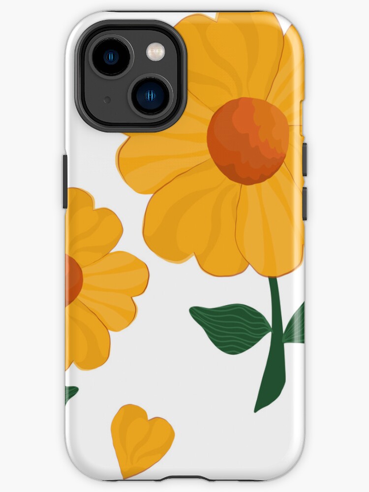 Thumbnail 1 of 4, iPhone Case, Very Fresh Yellow Flowers designed and sold by Lotta Wanner.