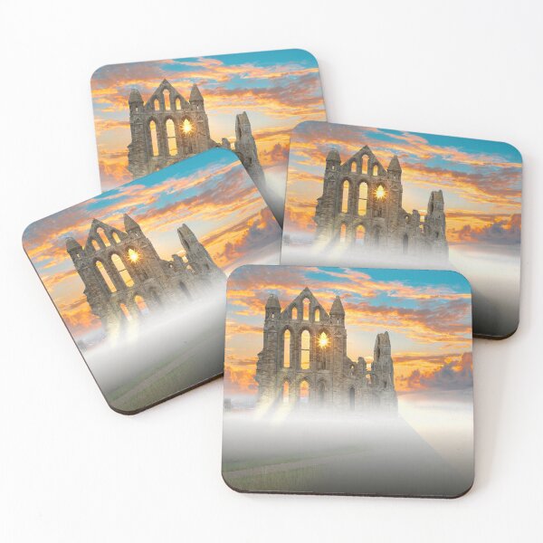 Item preview, Evening Mist at Whitby Abbey  designed and sold by Alisonchambers2.