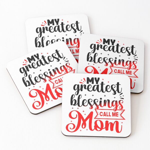 Item preview, My Greatest Blessings Call Me Mom designed and sold by Sick Creativity.