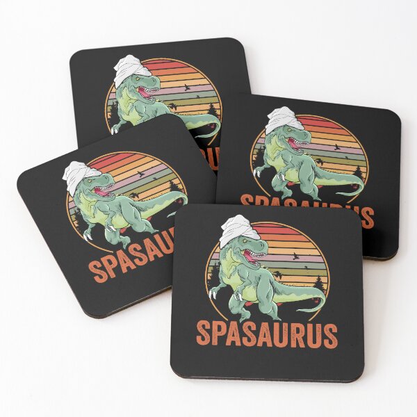 Item preview, Funny Spasaurus Rex A Dinosaur Lover Relaxing Spa Enthusiast designed and sold by Nessshirts.