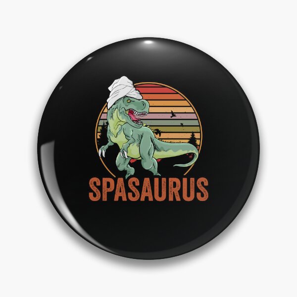 Item preview, Funny Spasaurus Rex A Dinosaur Lover Relaxing Spa Enthusiast designed and sold by Nessshirts.
