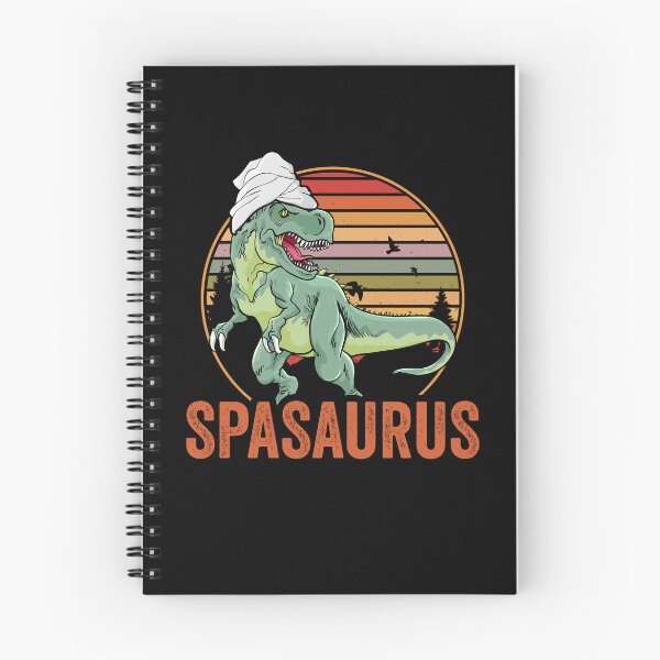 Item preview, Funny Spasaurus Rex A Dinosaur Lover Relaxing Spa Enthusiast designed and sold by Nessshirts.