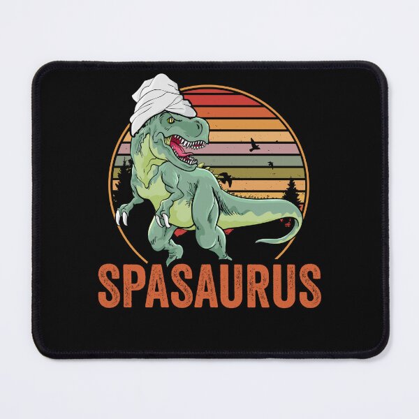 Item preview, Funny Spasaurus Rex A Dinosaur Lover Relaxing Spa Enthusiast designed and sold by Nessshirts.