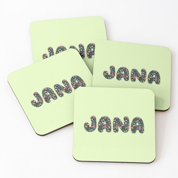 Item preview, Jana name, Jana go green! designed and sold by Danylo Mikhnievych.