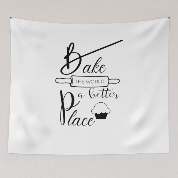 Item preview, You Bake The World A Better Place Design - Classic  designed and sold by ikiim-boutique ⭐⭐⭐⭐⭐.