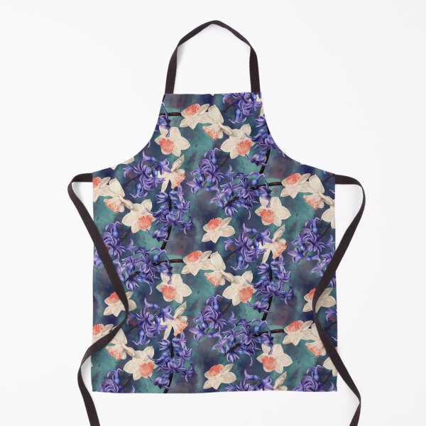 Item preview, Hyacinth Daffodil Seamless Patern Design designed and sold by Tina Veenstra.