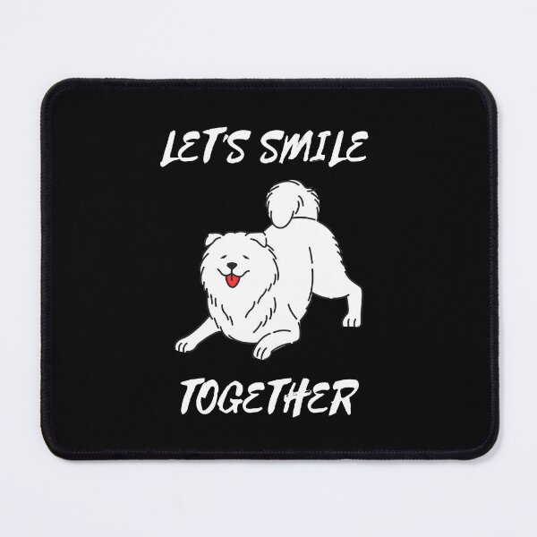 Item preview, Smile with samoyed! designed and sold by FullOfCare.