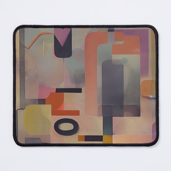 Item preview, Abstract shapes in muted tones designed and sold by ibelieveimages.