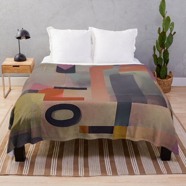 Item preview, Abstract shapes in muted tones designed and sold by ibelieveimages.