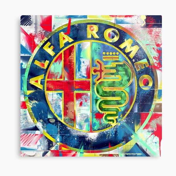 Alfa Romeo Metal Print