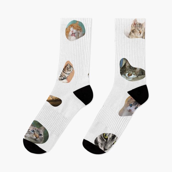Item preview, Cat Photos in Different Shapes designed and sold by ProhibitionStickers.