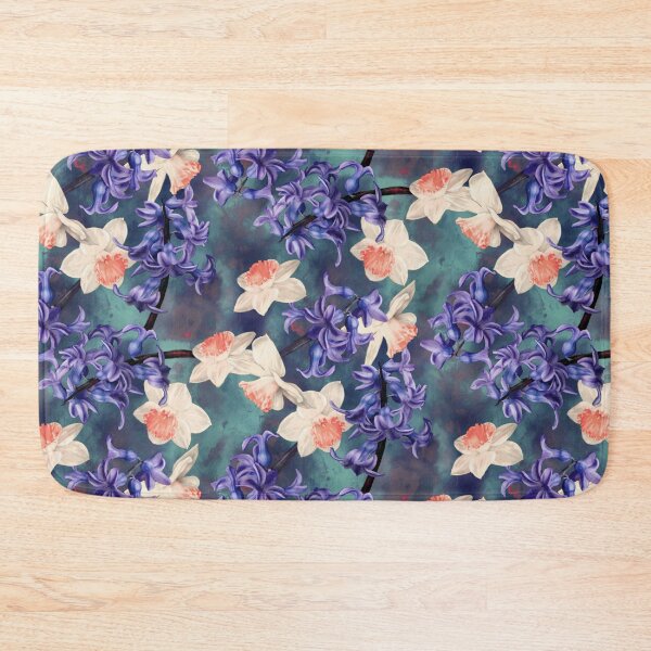 Item preview, Hyacinth Daffodil Seamless Patern Design designed and sold by Tina Veenstra.