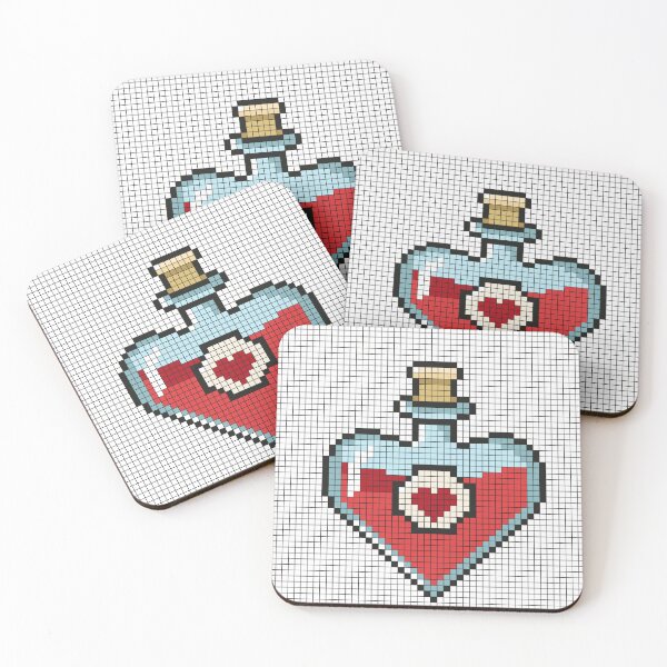Item preview, Pixel heart designed and sold by funnypixels.