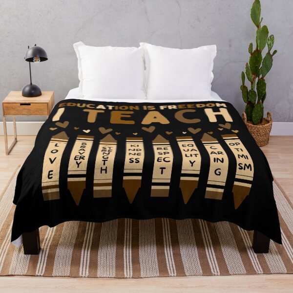 Item preview, I Teach Black History Month Education Is Freedom Teacher designed and sold by Salva-Shop.
