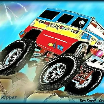 Artwork thumbnail, Trucks // The Ridge Ripper! by Imagin8er