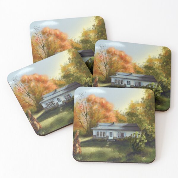 Item preview, Pottersville, indiana pleinair painting designed and sold by EmeraldeaArt.