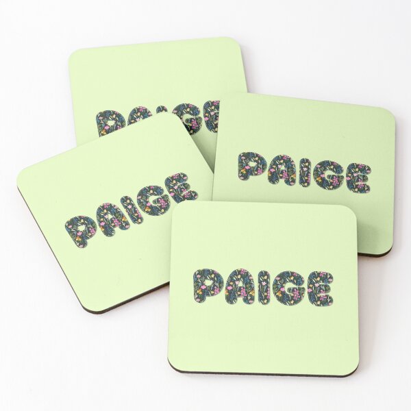 Item preview, Paige name, Paige go green! designed and sold by Danylo Mikhnievych.