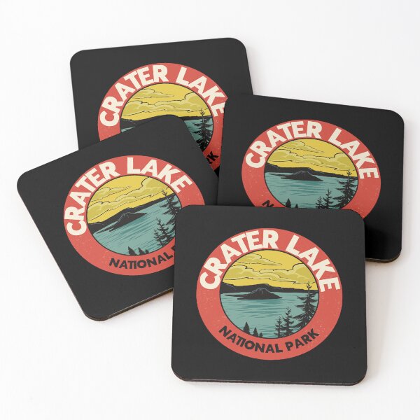 Item preview, Retro Crater Lake National Park designed and sold by HalpinDesign.