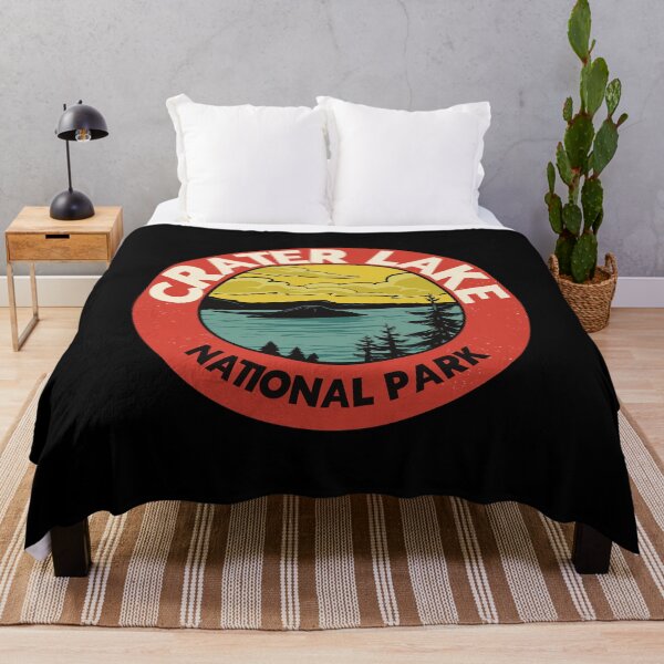 Item preview, Retro Crater Lake National Park designed and sold by HalpinDesign.