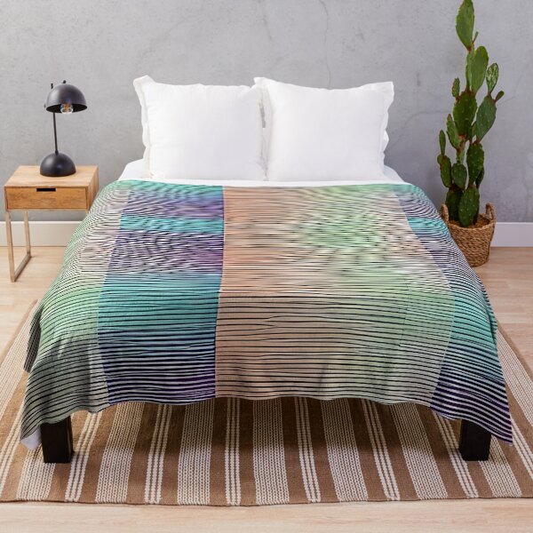 Item preview, Muted tones textured stripes designed and sold by ibelieveimages.