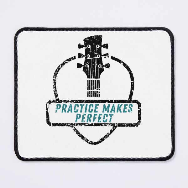 Item preview, Practice Makes Perfect Guitar Lover guitar pick plectrum designed and sold by facePale.