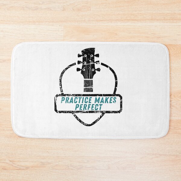Item preview, Practice Makes Perfect Guitar Lover  guitar pick plectrum designed and sold by facePale.