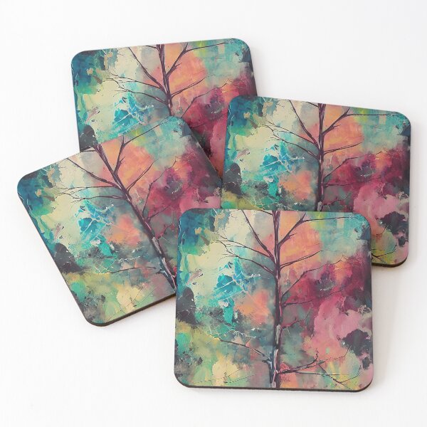 Item preview, Abstract fall tree muted tones designed and sold by ibelieveimages.
