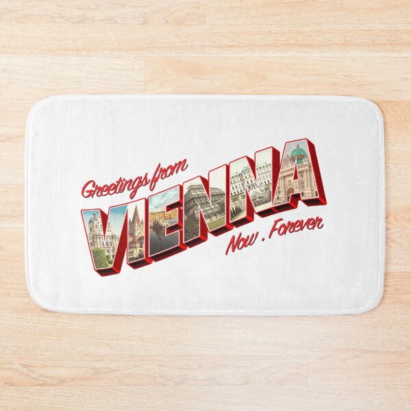 Item preview, Greetings from Vienna retro vintage design designed and sold by DeveloperProp0.
