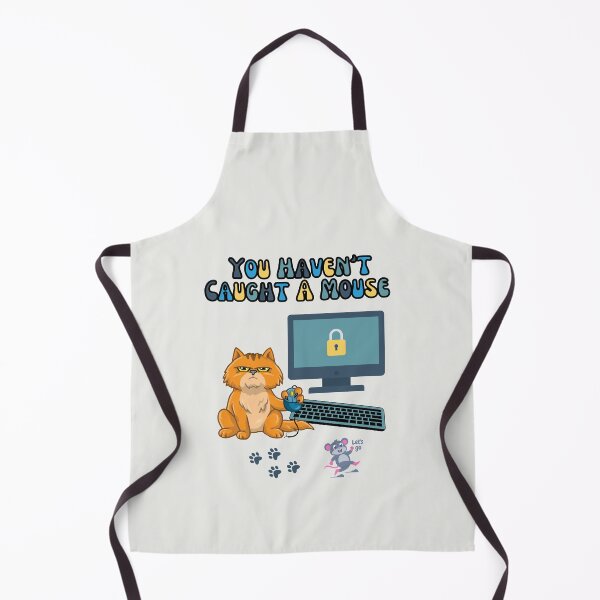 Item preview, Funny You Haven't Caught A Mouse Cat Confused Holding A Computer Mouse designed and sold by EileenTheArt.