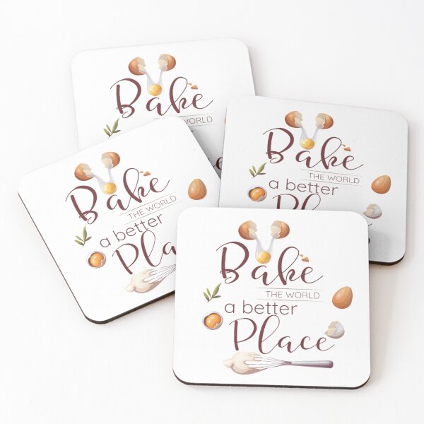Item preview, You Bake The World A Better Place Design  designed and sold by ikiim-boutique ⭐⭐⭐⭐⭐.