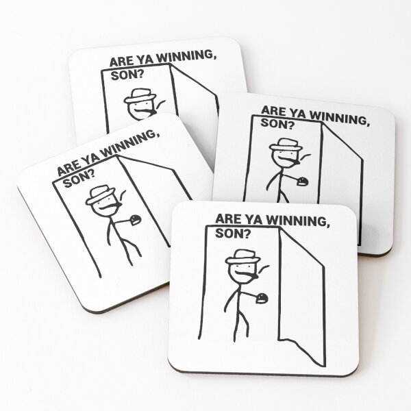 Item preview, Are Ya Winning Son Dad Sad Gaming Memes designed and sold by fomodesigns.