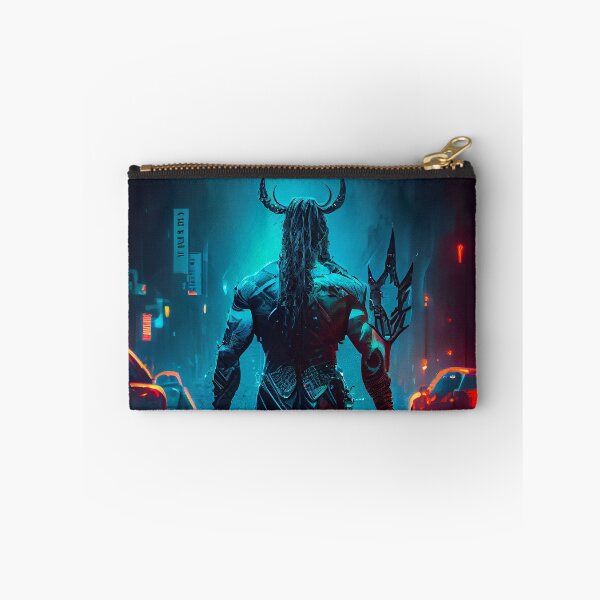 Item preview, Cyberpunk God Poseidon with his trident designed and sold by Chrizz1990.