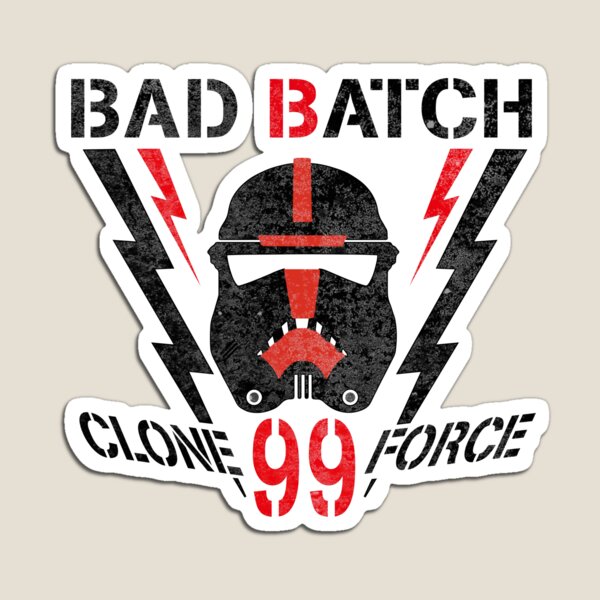 Item preview, The Bad Batch Clone Force 99 #TheBadBatch #CloneForce99 T-Shirt designed and sold by Rogue507.