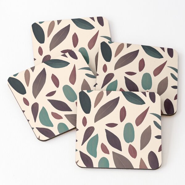 Item preview, Minimalist earth tones leaves designed and sold by ibelieveimages.