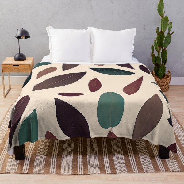 Item preview, Minimalist earth tones leaves designed and sold by ibelieveimages.