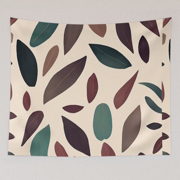 Item preview, Minimalist earth tones leaves designed and sold by ibelieveimages.