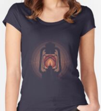 oil lamp Women's Fitted Scoop T-Shirt